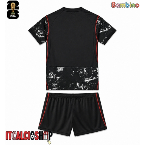 Canada Seconda Maglia Bambino Mondiali 2026 Manica Corta (+ Pantaloni corti)